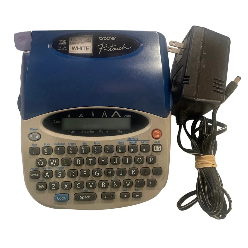 Brother P-Touch PT-1750 Label Thermal Printer w‎ Power Supply AC